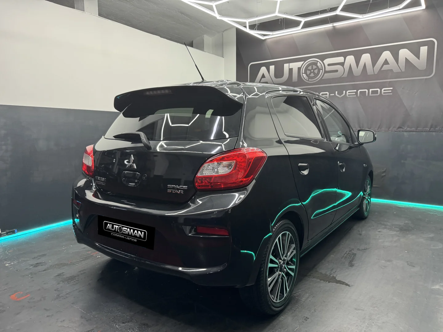 MITSUBISHI Space Star 120 MPI Motion 2019 Gasolina Negro - Imagen 6 de 45